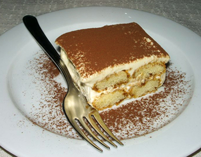 Il tiramisù, dessert tipico italiano