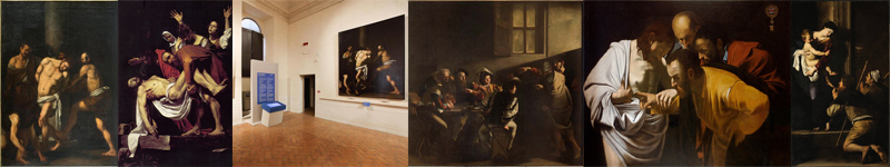 Caravaggio originals, copies compared in Rome
