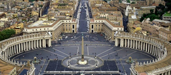 Piazza San Pietro nella Città del Vaticano