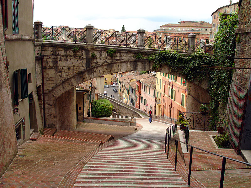 Medieval Aqueduct in Perugia