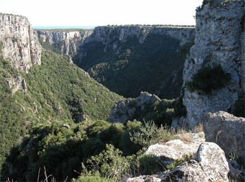 Gravina is a canyon in Alta Murgia National Park